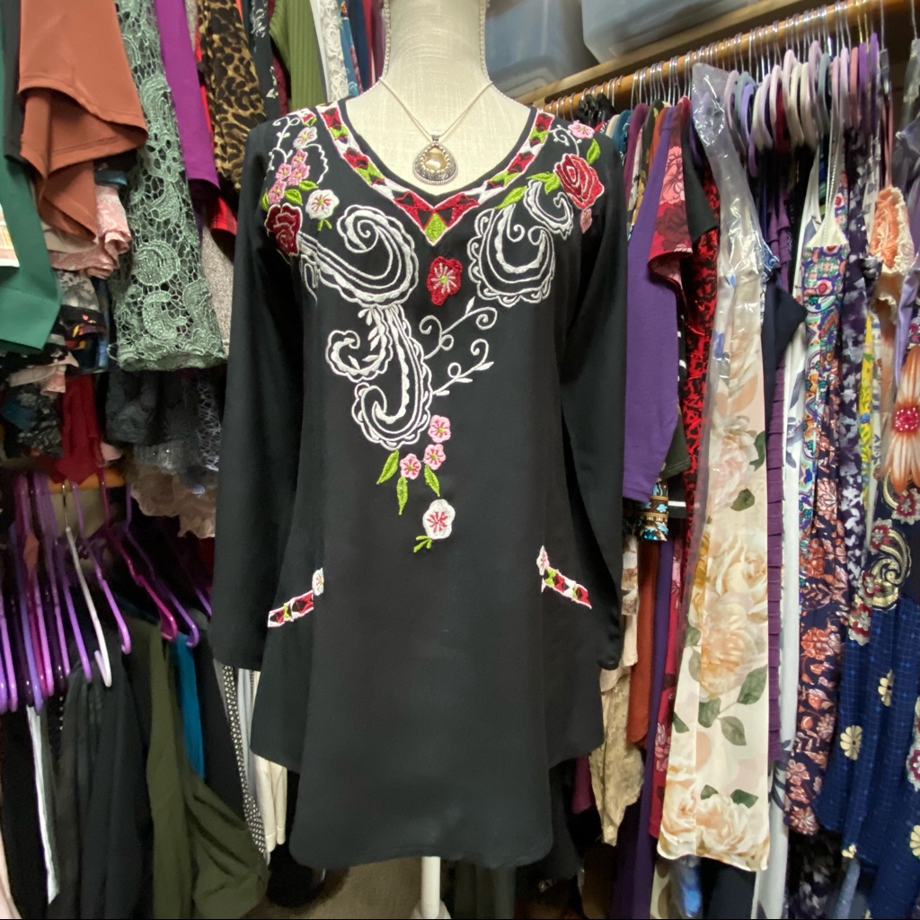 Luv Luv Embroidered Blouse